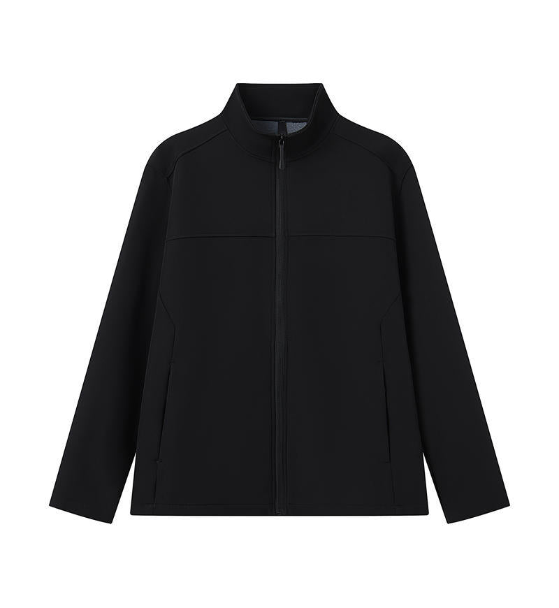 Stand Collar Zip Up Jacket