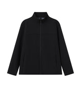 Stand Collar Zip Up Jacket