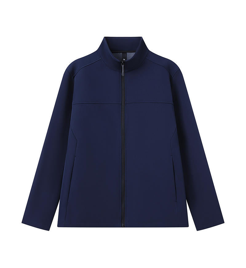 Stand Collar Zip Up Jacket