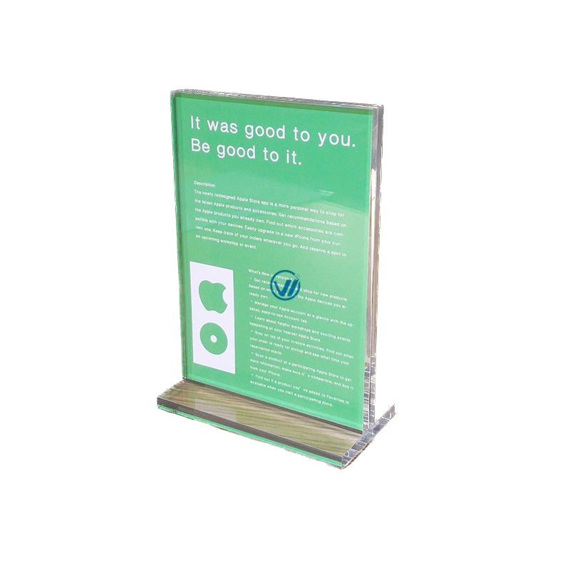 7 X 4.5 Inch Acrylic Tabletop Sign