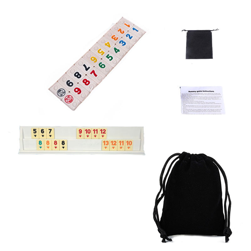 Rummi Tiles Velvet Pouch Set