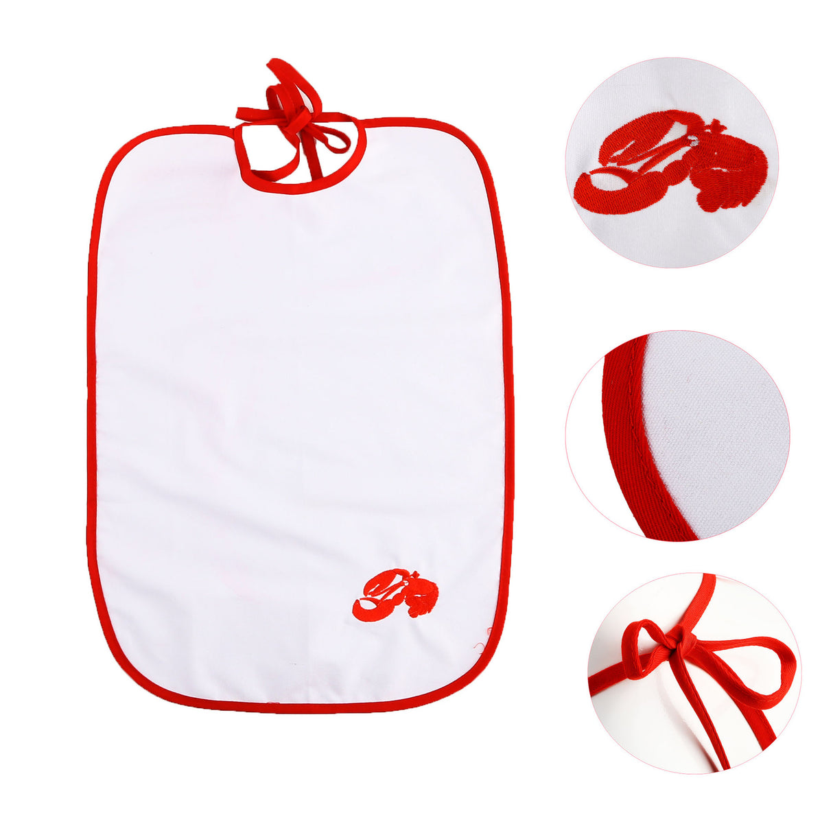 Cotton Adult Lobster Bib