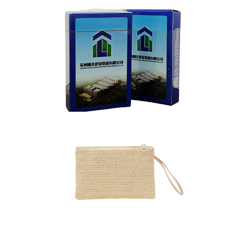 Grass Woven Pack Poker Set