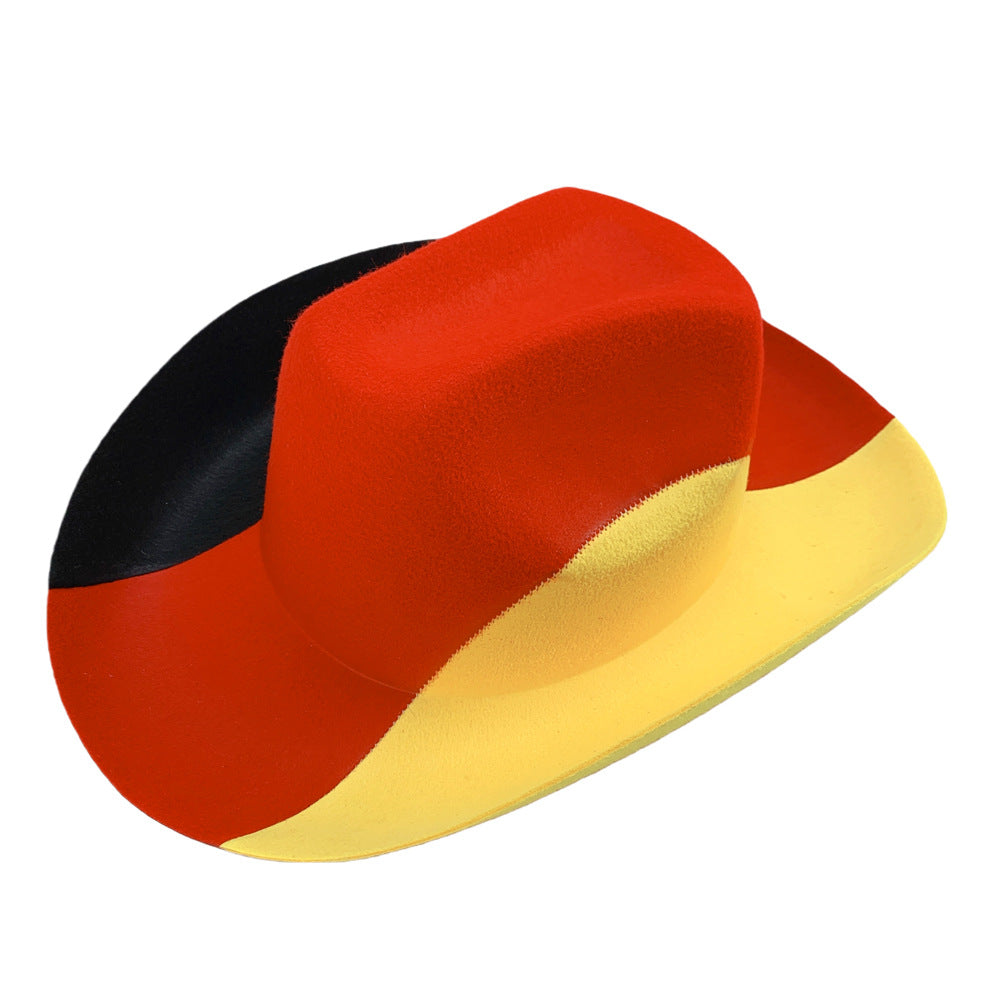 Football World Cup Cheer Cowboy Hat