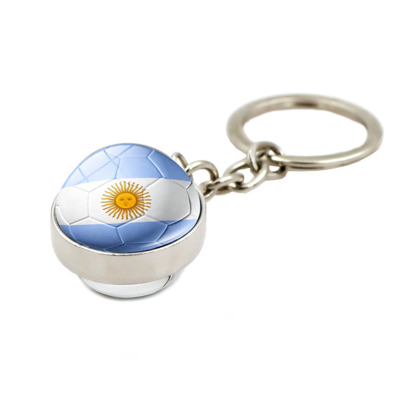World Cup Cheer Ball Keychain
