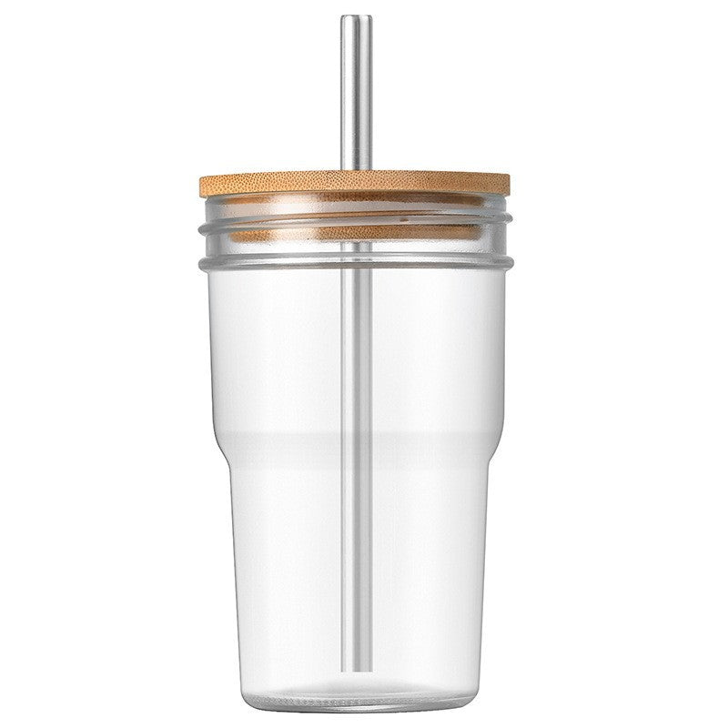 500ml Stainless Steel Straw Cup