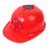 Solar Powered Cooling Fan Safety Helmet