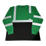Two-tone Long Sleeve Reflective Work T-shirt