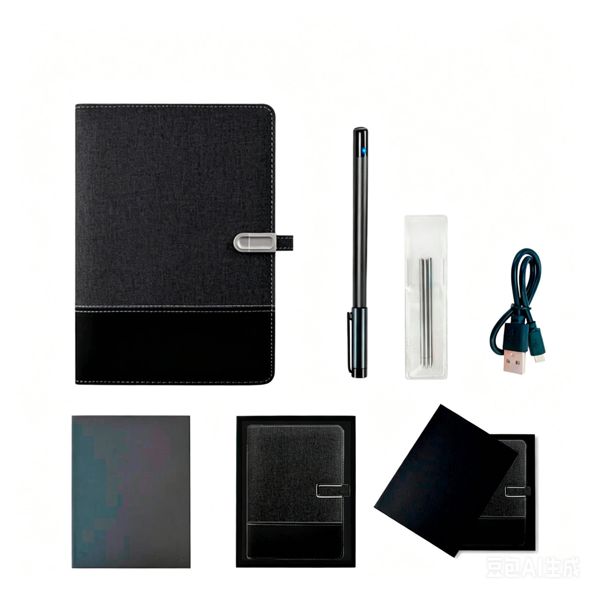 A5 Loose-leaf Smart Digital Notebook Set