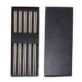5 Pairs Titanium Chopsticks Gift Set