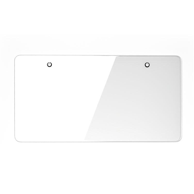 Clear Plastic License Plate