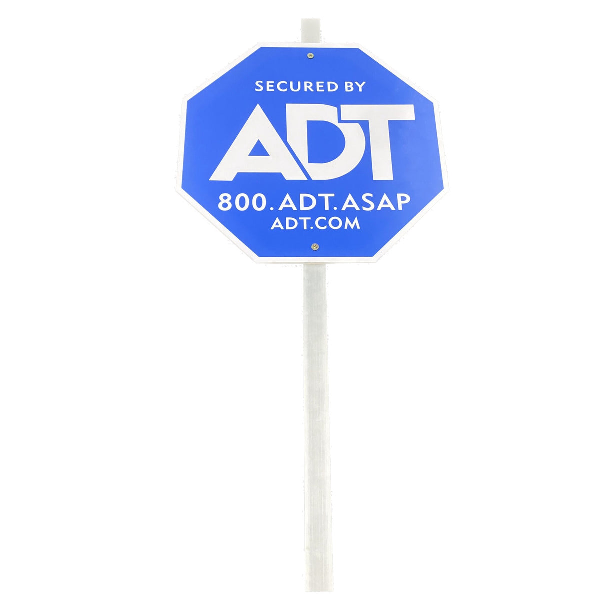 Security Yard Sign With Ground Stake