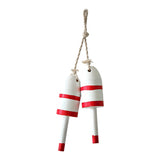 Decorative Wooden Buoy Ornament