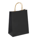 Black Paper Shopping Bag
