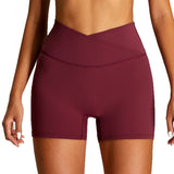Crossover High Waist Yoga Short