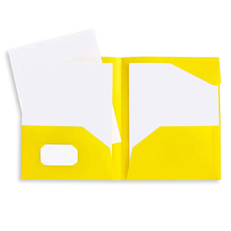 Pocket Plastic Presentation Folder