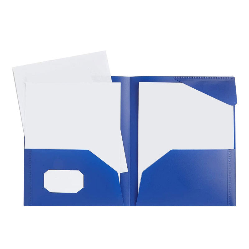 Pocket Plastic Presentation Folder