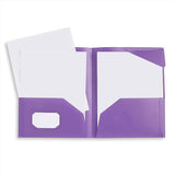 Pocket Plastic Presentation Folder