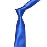 Men Solid Satin Necktie