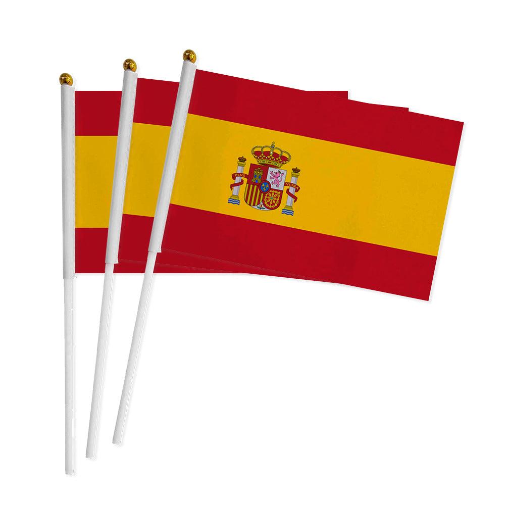 Handheld National Country Flag