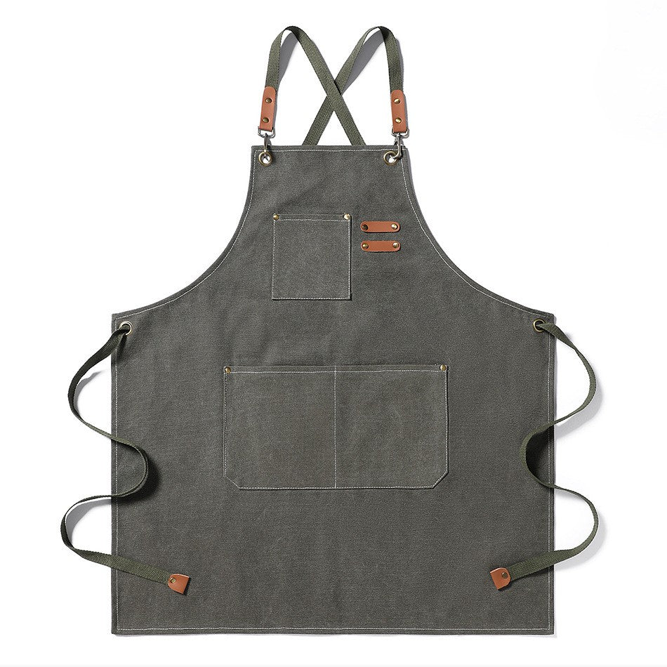 Apron For Baking Shop Strap Overall