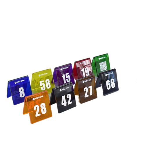 Plaque signalétique de bureau en acrylique 