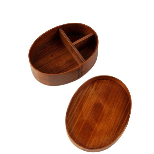 Japanese Style Wood Bento Box