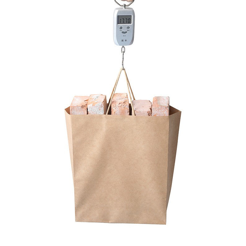 Sac en papier brun personnalisé 