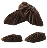 Couvre-chaussures en velours 