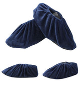 Couvre-chaussures en velours 