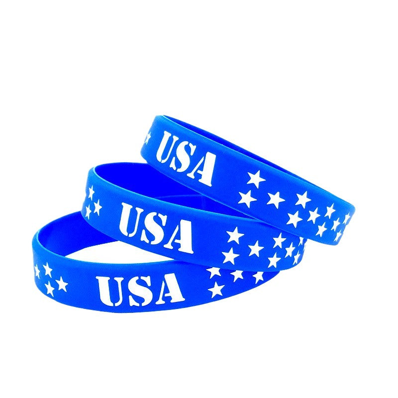 Full Color Adult Silicone Bracelet