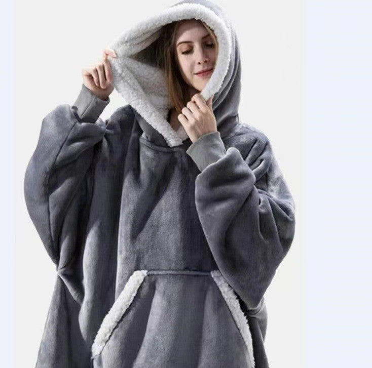 Oversized Tv Blanket Hoodie