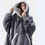 Oversized Tv Blanket Hoodie
