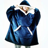 Oversized Tv Blanket Hoodie