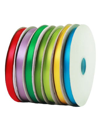 Cut Ribbon With Adhesive Tape