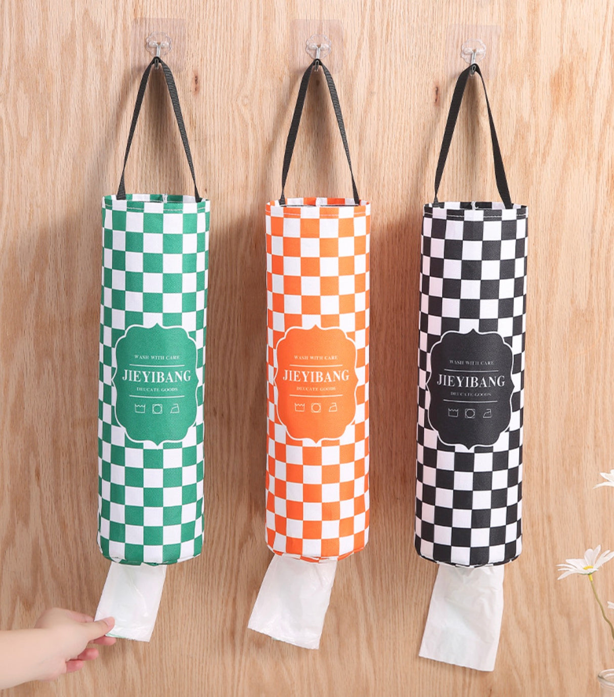 Tube de maintien de sac en plastique 