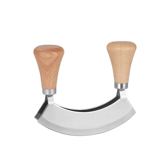 Couteau à hacher à double lame 