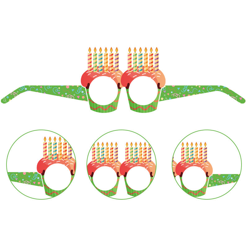 Paper Birthday Party Glasses