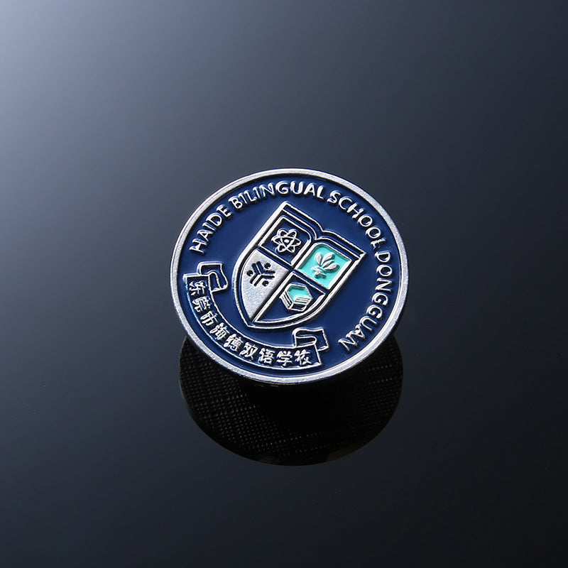 Épingle à bouton en métal 