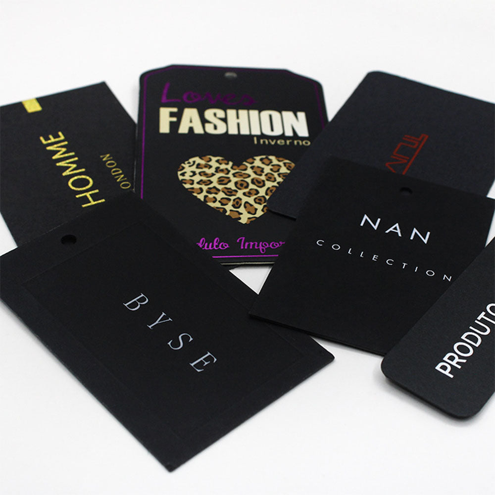 Étiquette volante personnalisée pour vêtements 