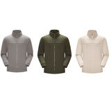 Veste polaire douce avec fermeture éclair 