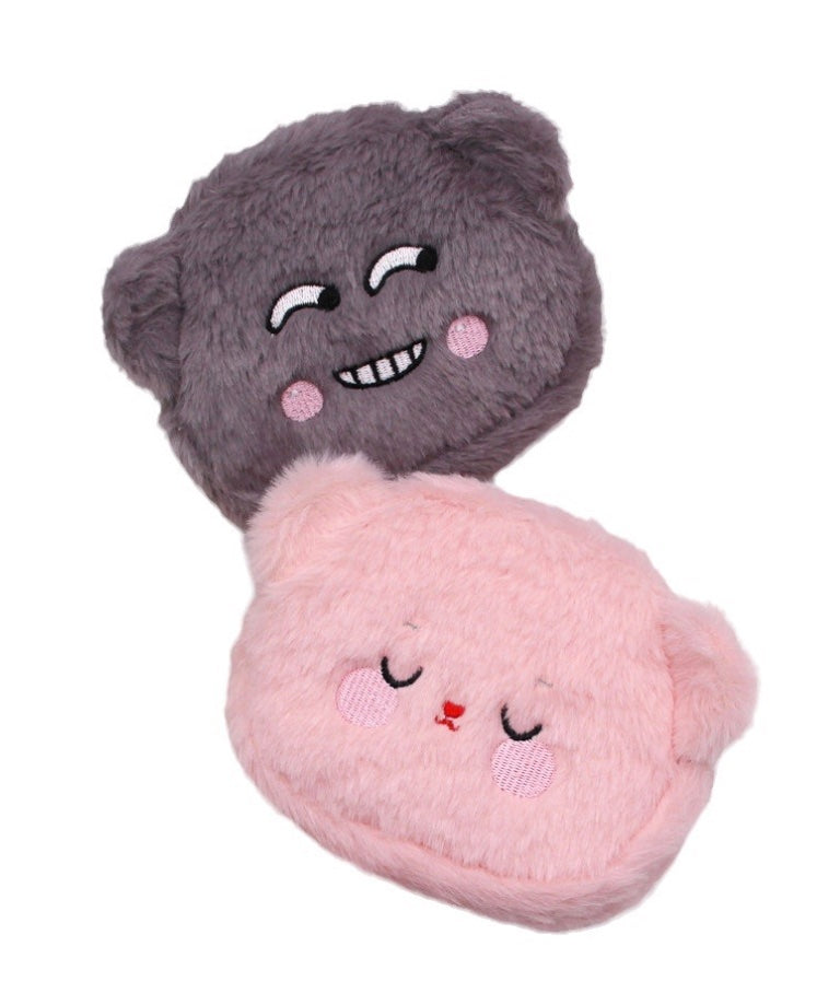 Porte-monnaie en peluche personnalisé 