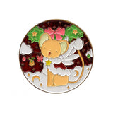 Pin With Butterfly Clutch