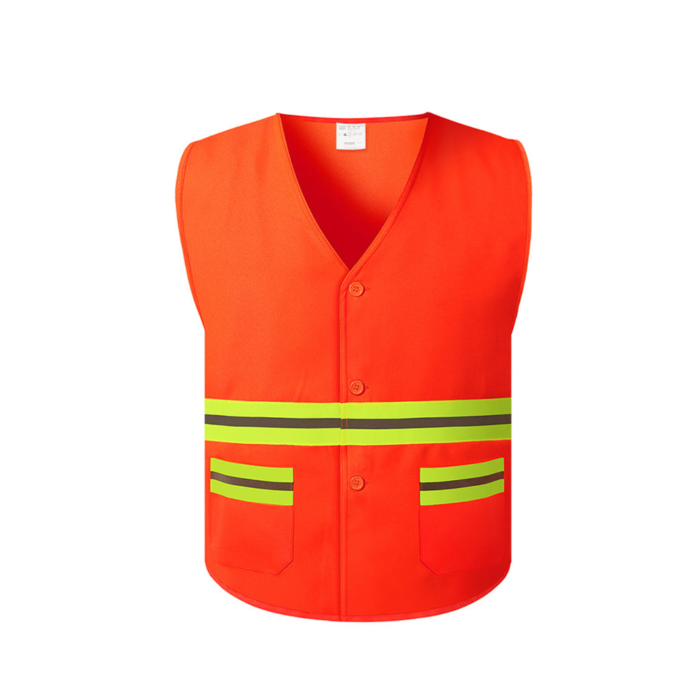 Gilet de travail à bandes haute visibilité 
