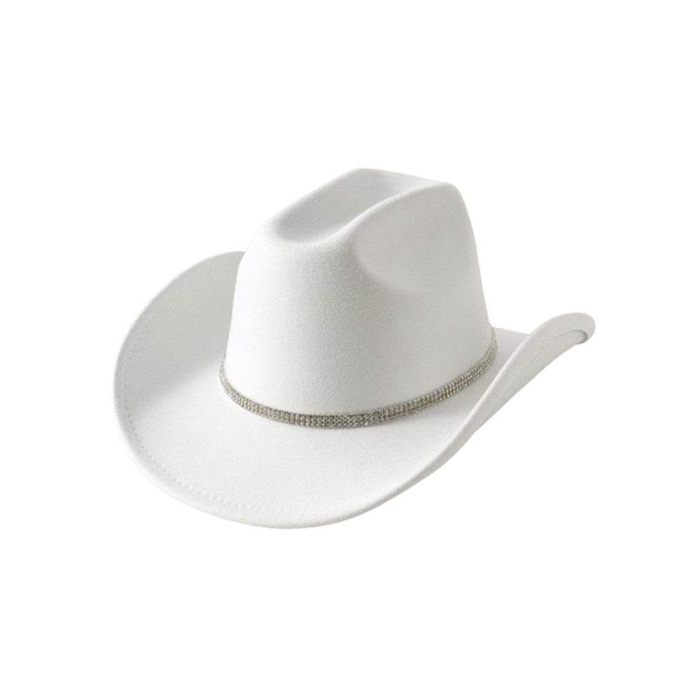 Chapeau de cowboy avec bordure 