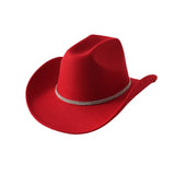 Chapeau de cowboy avec bordure 