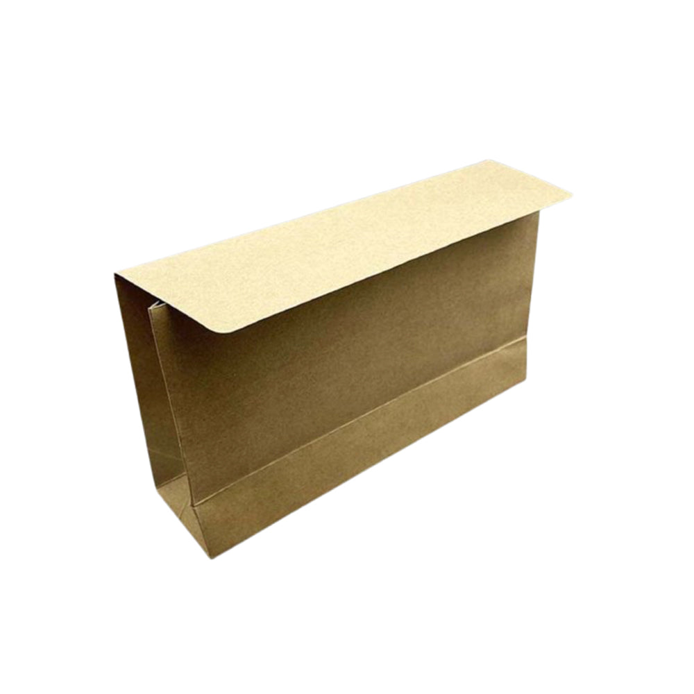 Boîte d'emballage avec ruban adhésif double face 