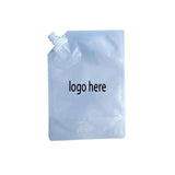 Clear Plastic Liquor Pouch
