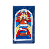 Drapeau publicitaire commercial 
