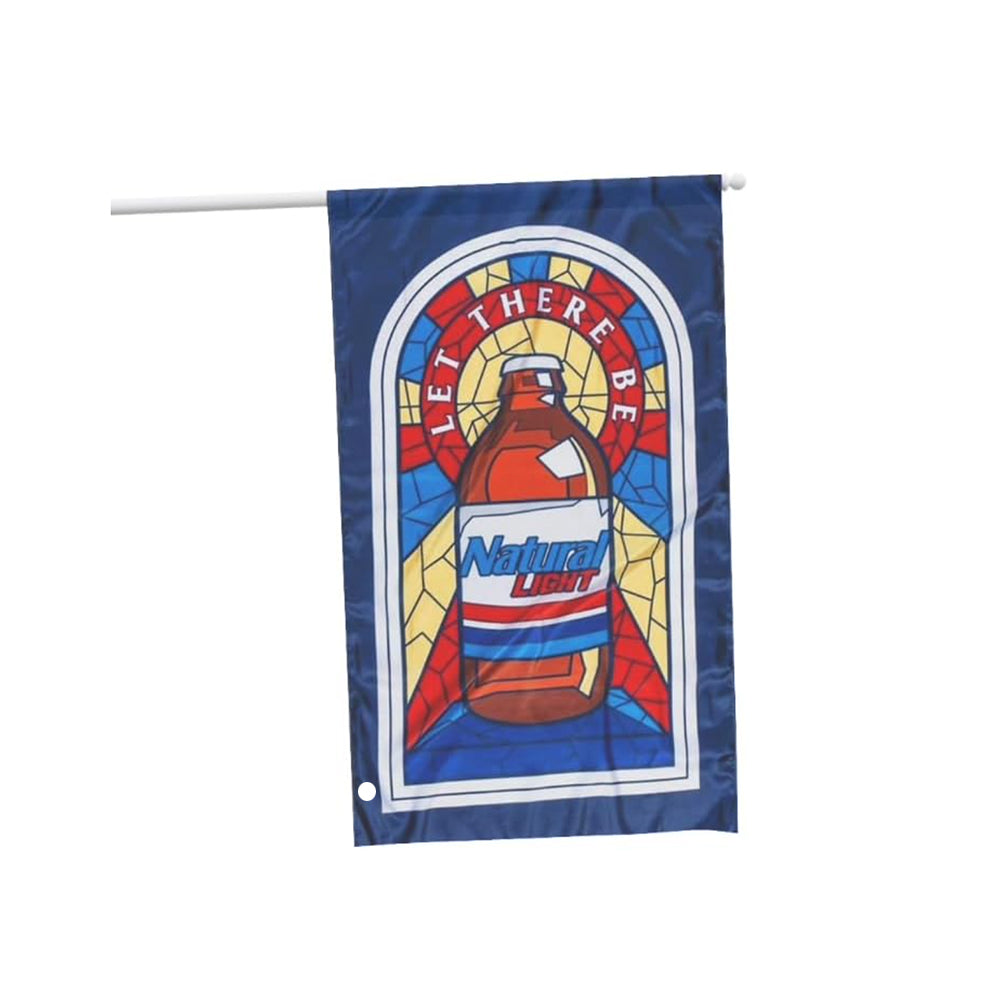 Drapeau publicitaire commercial 